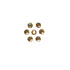 SS10 LC Topaz Colour Swarovski Flatback Beads